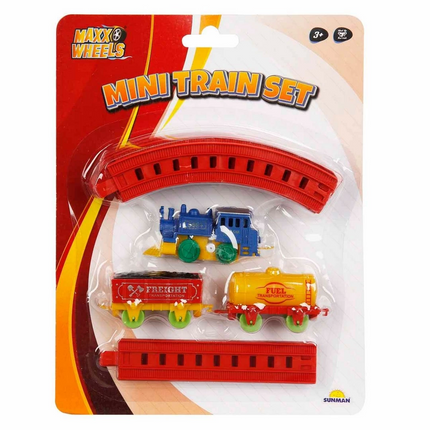 Maxx Wheels Mini Train Set 11 Pieces