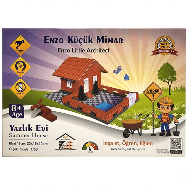 Miniature Brick Summer House