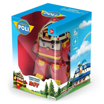 Robocar Poli Transforming Robot Figure Roy