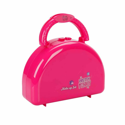 Pretty Pinky 3-Layer Makeup Set with Pink Bag