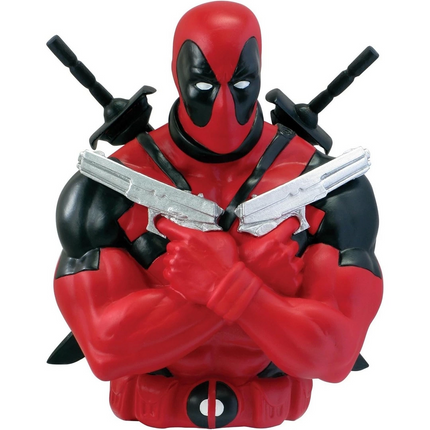 Monogram Deadpool Figure Piggy Bank