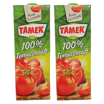 Tamek Turkish Tomato Juice (2 Pack, Total of 67.6oz)