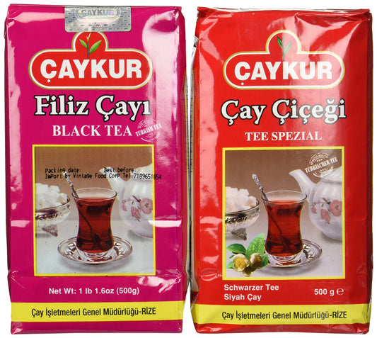 Turkish Black Tea Duo by Caykur - Filiz & Caycicegi