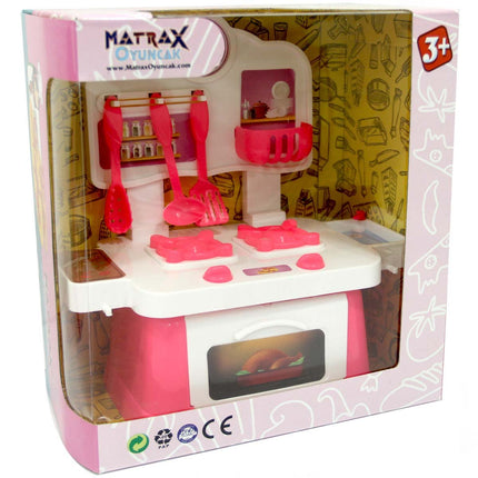 Chef's Kitchen Oven and Stove Set