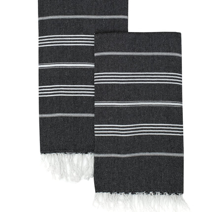 HAVLULAND Turkish Beach Towels Oversized, Quick-Dry &amp; Sand-Free | Lightweight, Absorbent Bath Towels for Travel, Pool, Vacation &amp; Beach | 40” x 72” Bulk Set