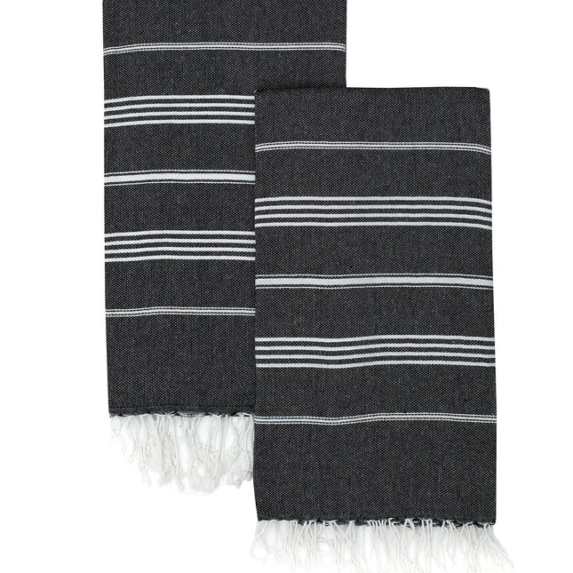 HAVLULAND Turkish Beach Towels Oversized, Quick-Dry &amp; Sand-Free | Lightweight, Absorbent Bath Towels for Travel, Pool, Vacation &amp; Beach | 40” x 72” Bulk Set