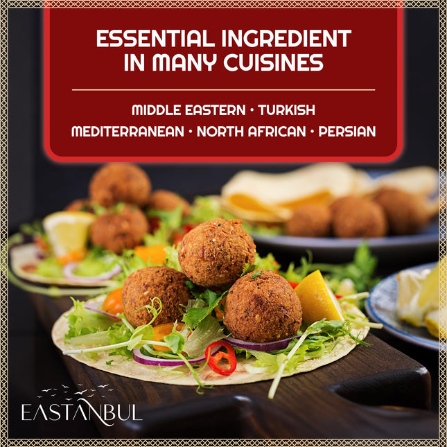 Eastanbul Tahini, 1.1lb, Tahini for Dubai Chocolate, Tahin Paste for Hummus, Tahina Sauce, Tahin Cream, Perfect in Dressing, Halvah, Hummus, Dubai Chocolate Pistachio, Vegan