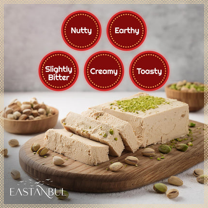 Eastanbul Tahini, 1.1lb, Tahini for Dubai Chocolate, Tahin Paste for Hummus, Tahina Sauce, Tahin Cream, Perfect in Dressing, Halvah, Hummus, Dubai Chocolate Pistachio, Vegan