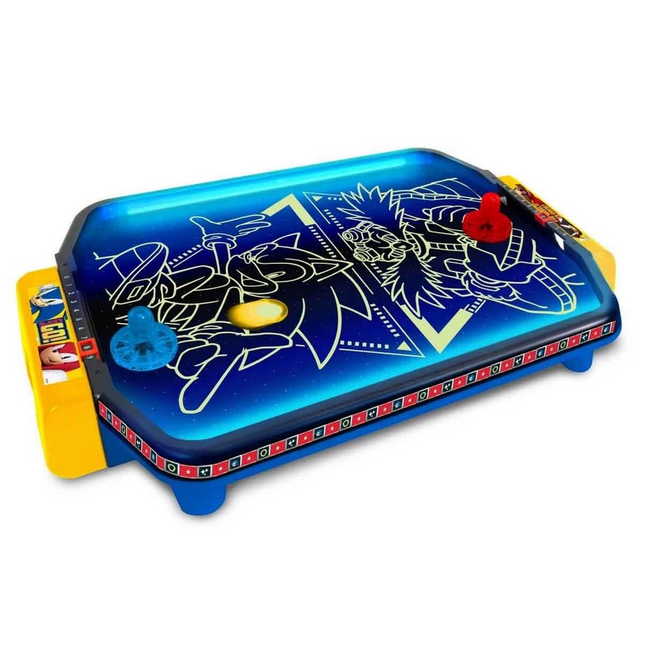 Sonic Arcade Desktop Air Hockey with Lights