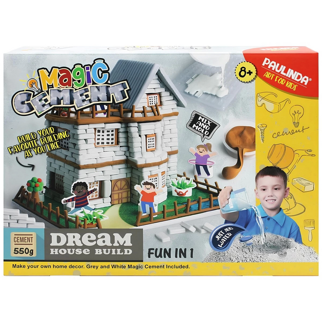 Paulinda Magic Cement Dream House Build Hobby Set 550 gr
