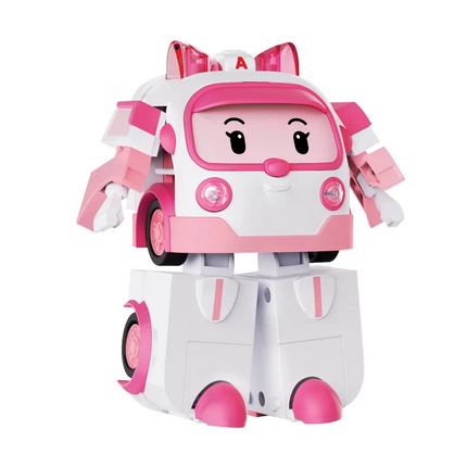 Robocar Poli Large Transforming Robot Amber