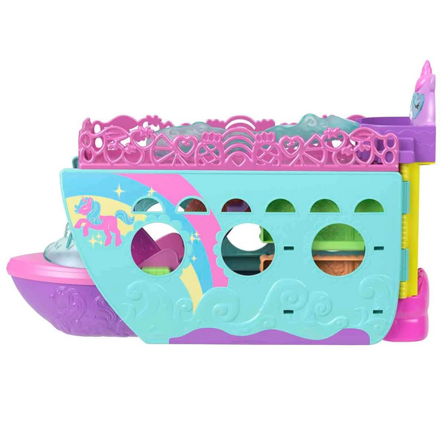 Polly Pocket Unicorn Dream Cruise Play Set HWP26