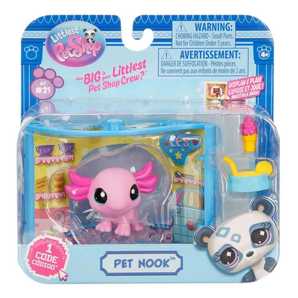 Littlest Pet Shop Pets and Themed Play Corner