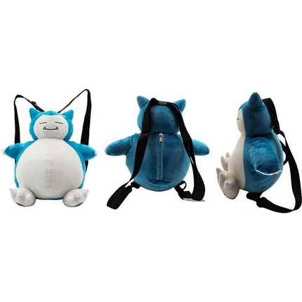 Pokemon Snorlax Plush Backpack