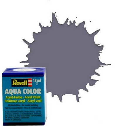 Aqua Color Mouse Gray - Matte Paint - 18 ml