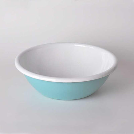 Enamel Salad Bowl Nile Blue