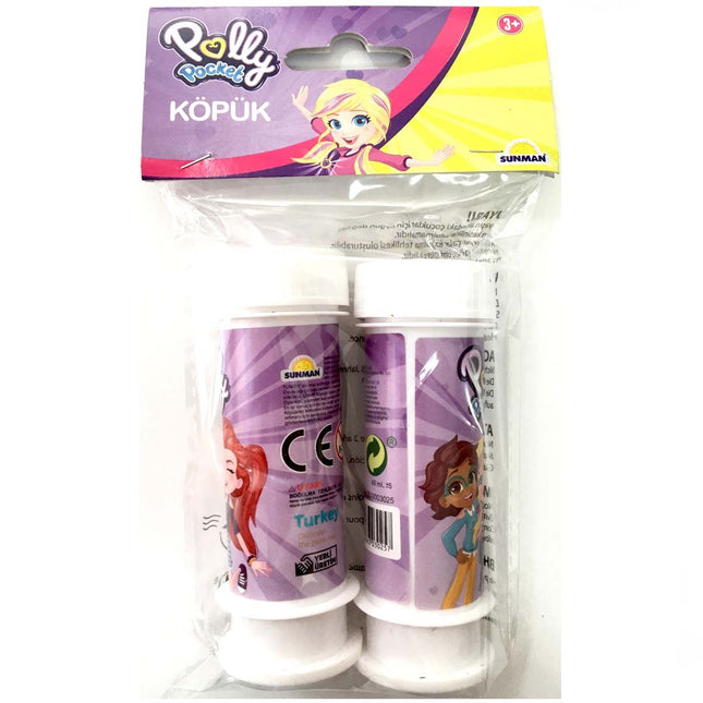 Polly Pocket Themed Foam Bubbles Pack of 2