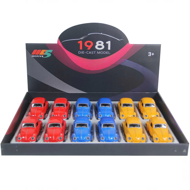 Metal Pull Back Classic Car 6636-18T