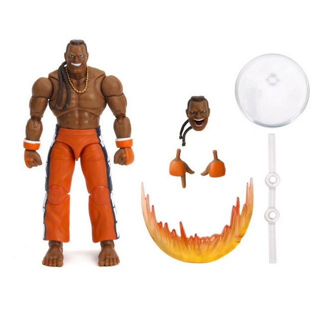 Jada Street Fighter II Dee Jay Figure