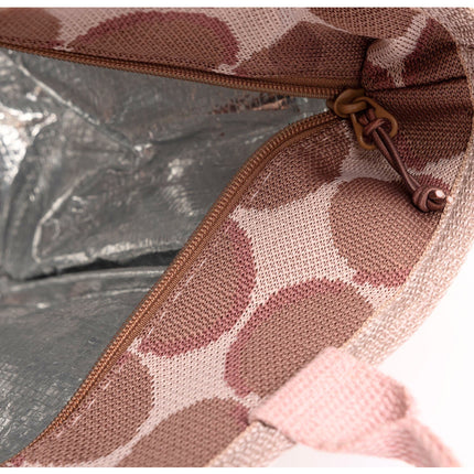 Knitwear Thermal Bag - Mocha Mousse - 9 Liters