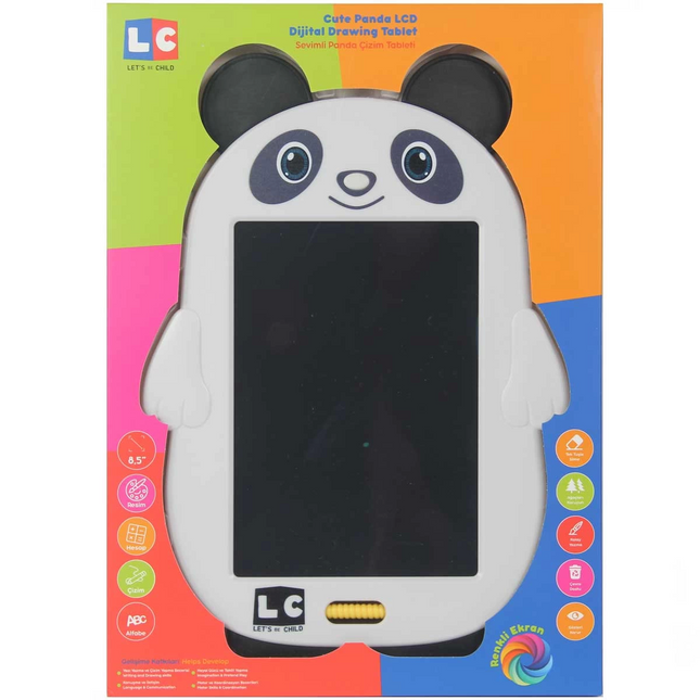 LC Cute Panda Drawing Tablet 22 cm