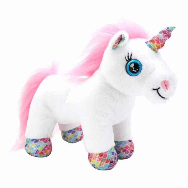 Cutekins Plush Unicorn Lou Lou with Carrying Bag