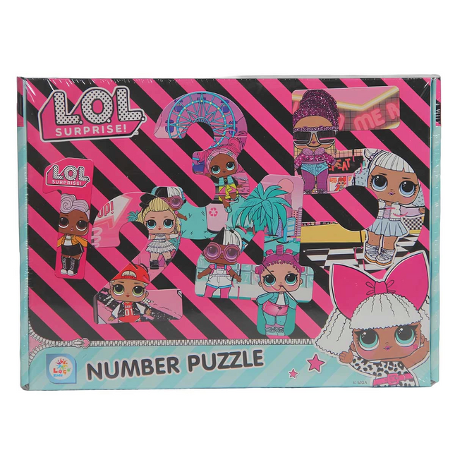 LOL Number Puzzle 20 Pieces