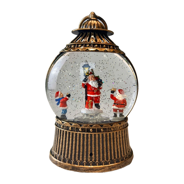 Snow Globe Plastic Lantern LLM-HDY0002