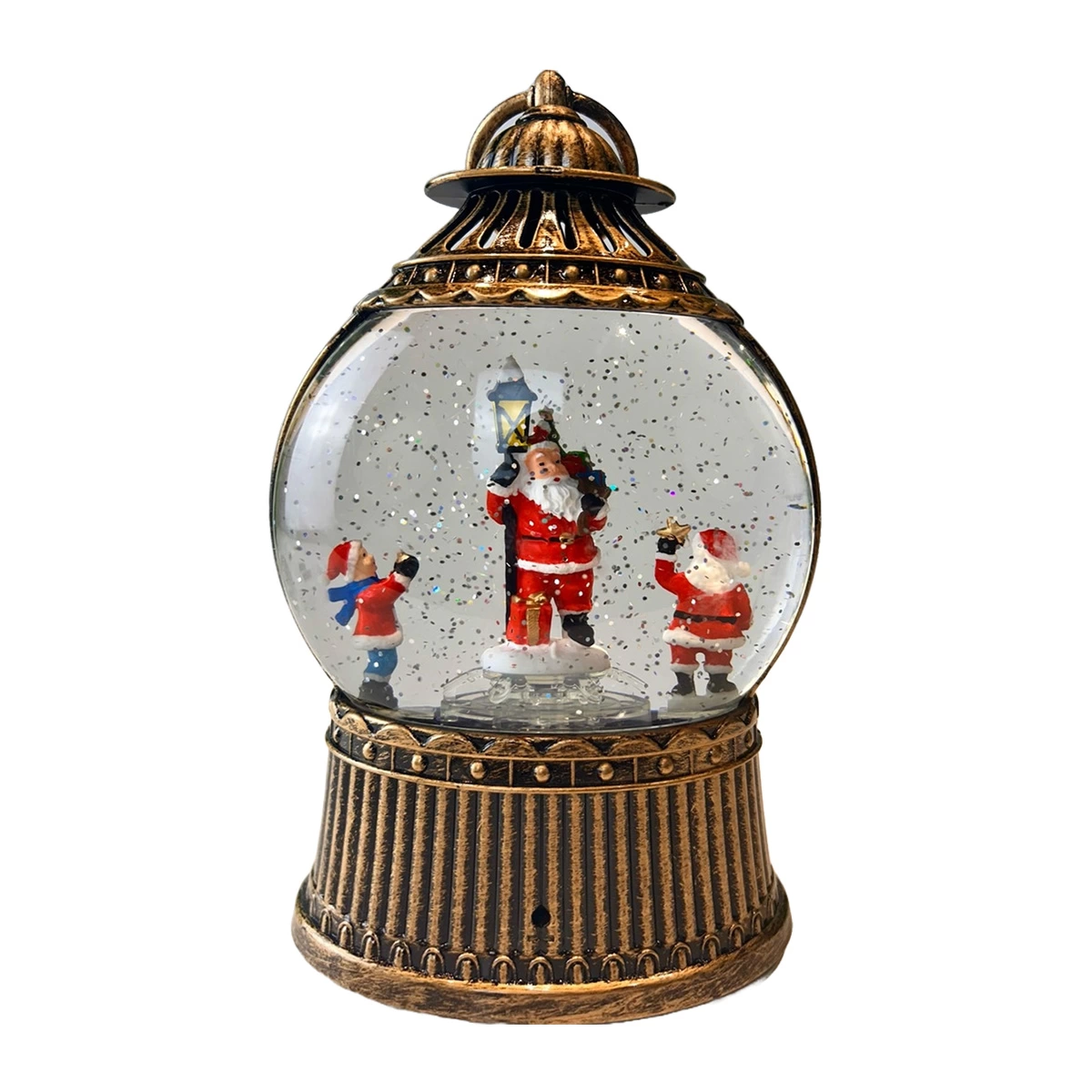 Snow Globe Plastic Lantern LLM-HDY0002