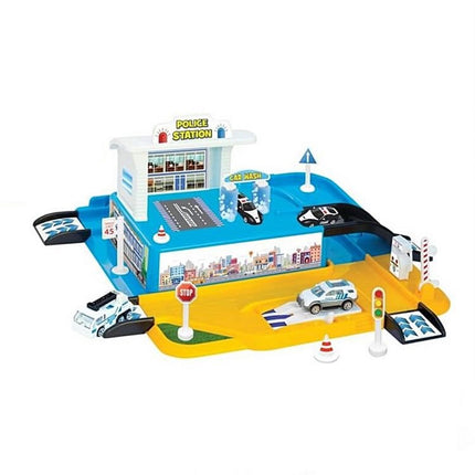 Dede Police Station Garage Set