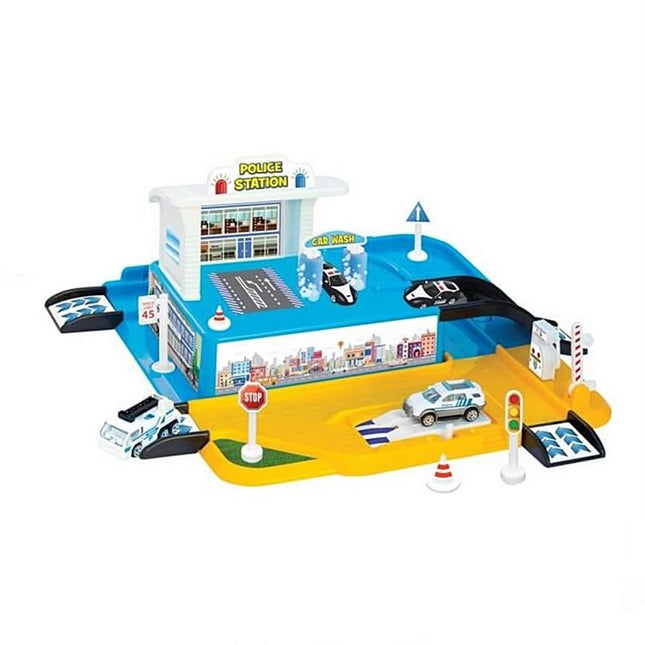Dede Police Station Garage Set
