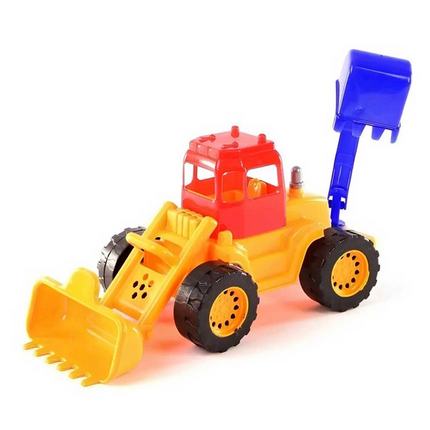 Large Dozer with Backhoe