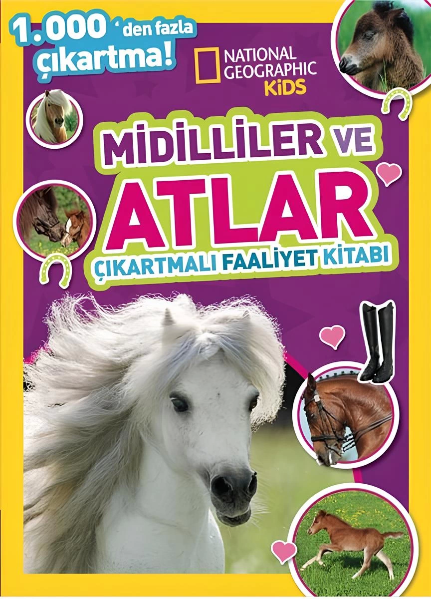 National Geographic Kids Ponies and Horses Sticker Activity Book