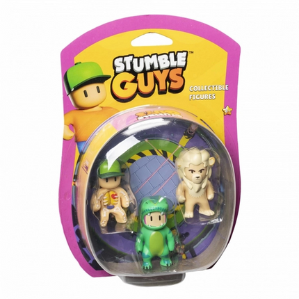 Stumble Guys 3-Piece Action Figure Set