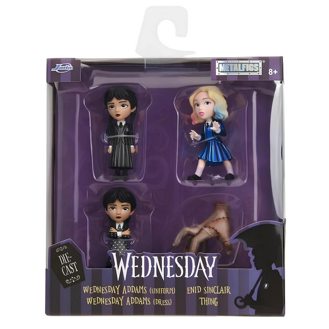 Jada Wednesday 4-Piece Figure