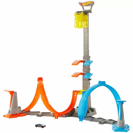 Hot Wheels Vertical Flight Thrill Track Set GRW39