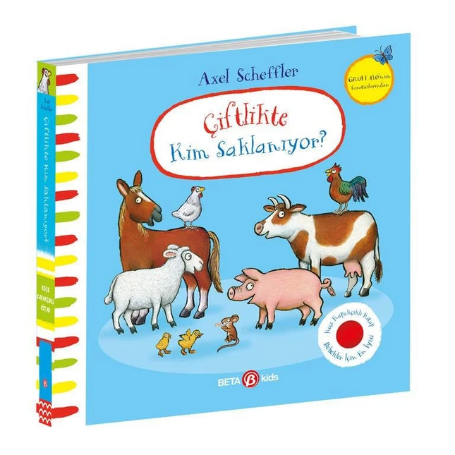 Who's Hiding on the Farm? (Felt Cover Book)