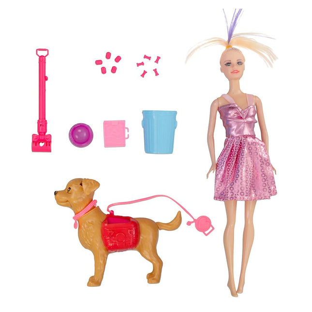 Anlily Baby and My Playmate Dog