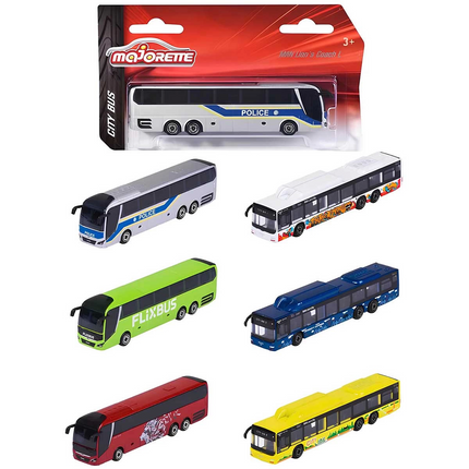 Majorette MAN City Bus Metal Model 212053159