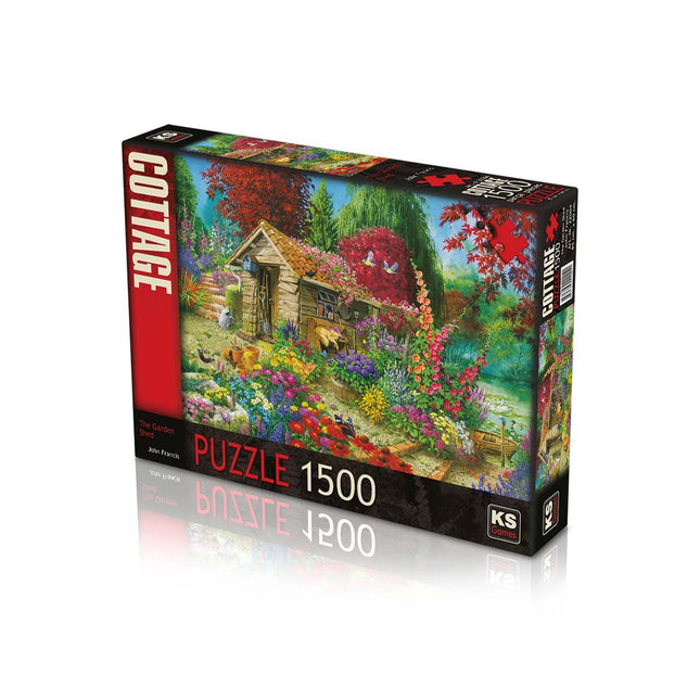 KS The Garden Shed 1500 Piece Puzzle