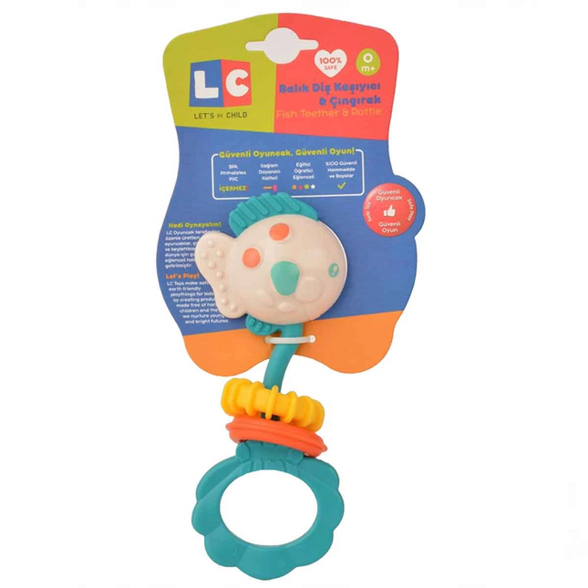 LC Fish Teether and Rattle