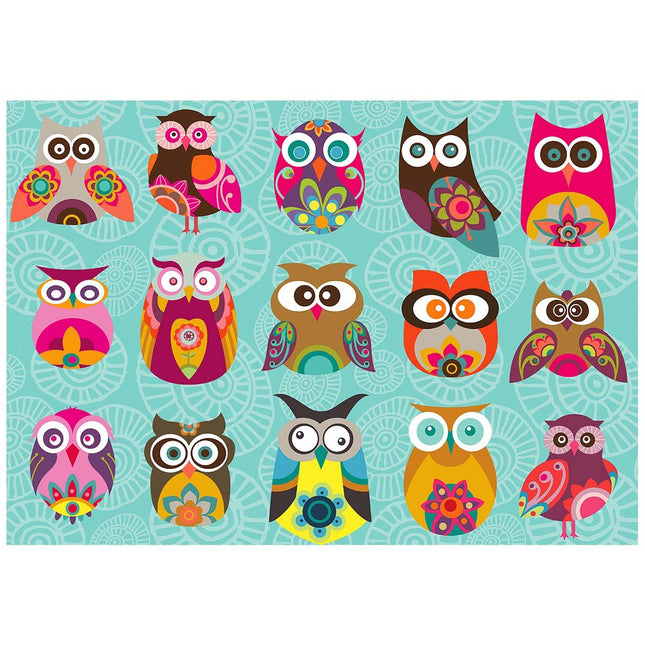 KS Multi Owls 500 Piece Puzzle