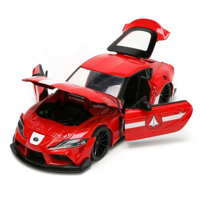 1:24 Jada Mirya Sterling and Toyota Supra Figure Car Set