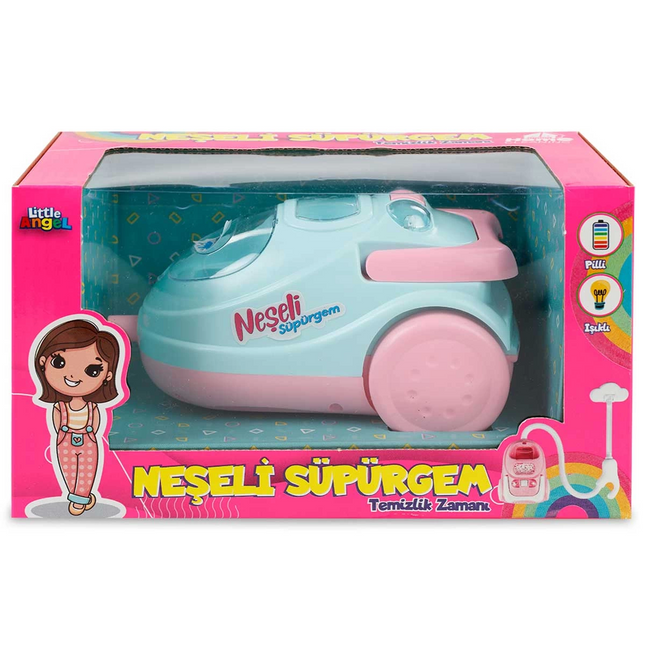 My Battery-Operated Cheerful Vacuum Cleaner 14 cm.