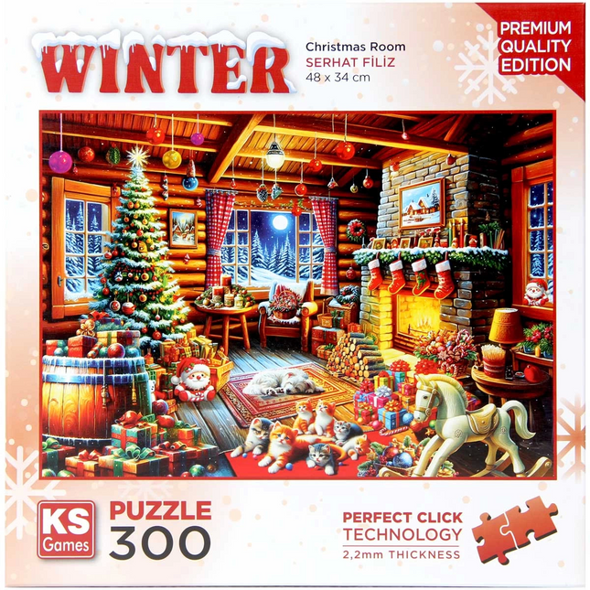 KS Games Christmas Room Puzzle 300 Pieces