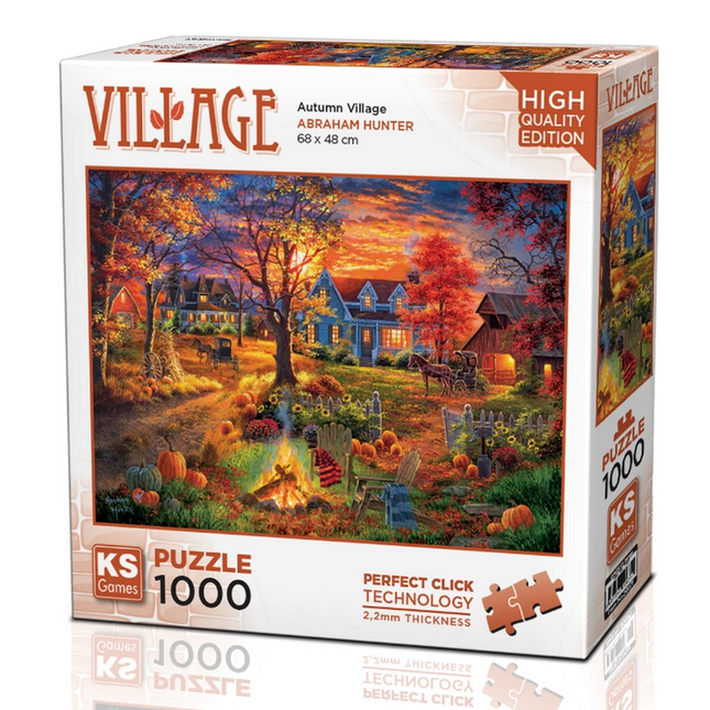 KS Games Autumn Village Puzzle 1000 Pieces 20671