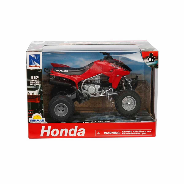 1:12 Honda TRX450R 2009 ATV Model Engine