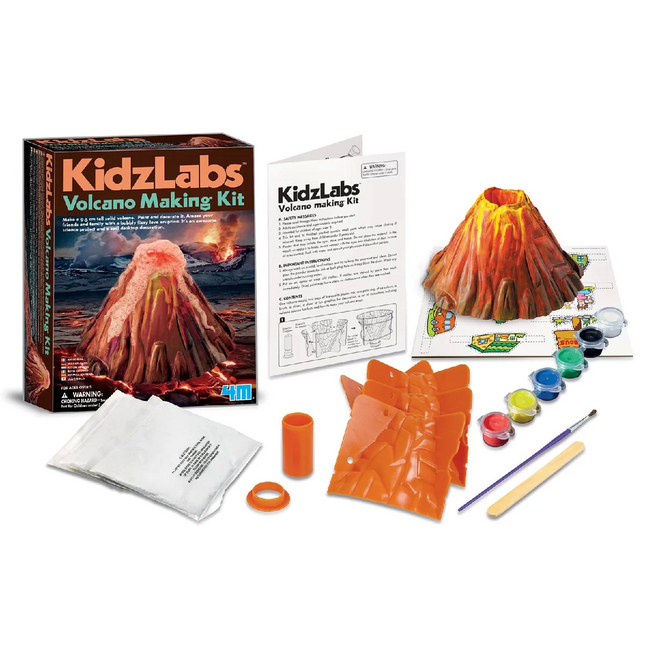 4M Volcano Construction and Experiment Kit