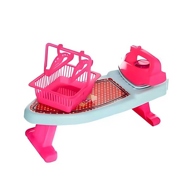Birlik Toy Boxed Ironing Board Set Pink