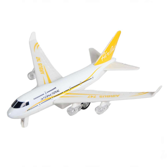 Metal Squeegee Light and Sound Passenger Plane
